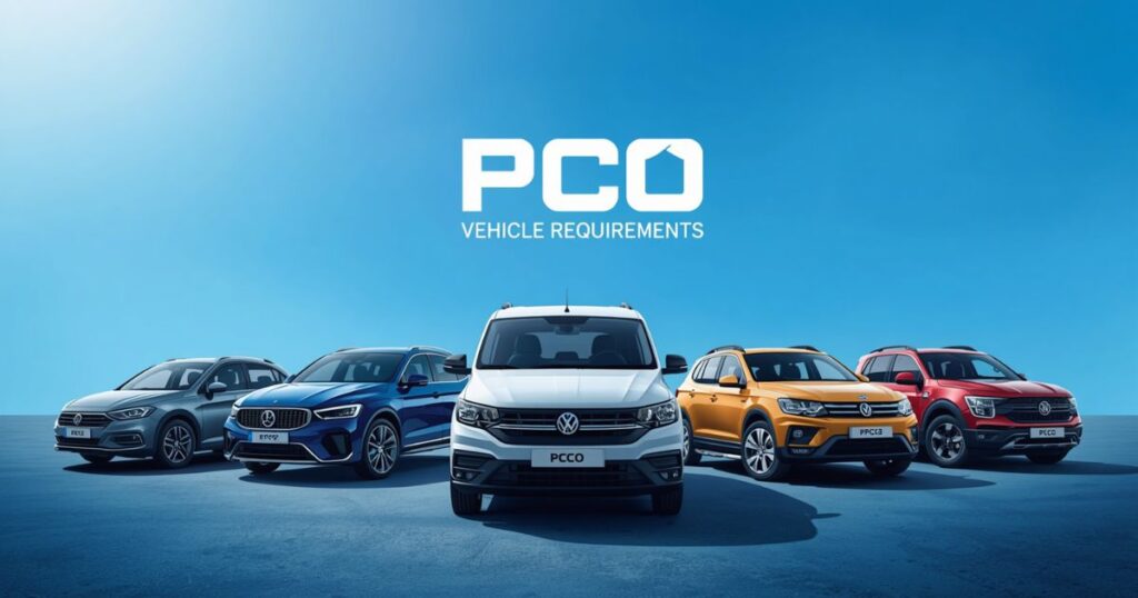 PCO Vehicle Requirements : Everything You Need to Know