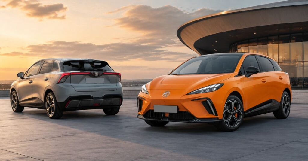 Distinguishing the MG 4 Electric Hatchback: SE and Trophy Variants